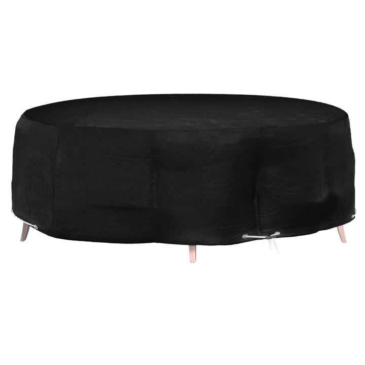 Huse Mobilier Tip Insulă, 2 Buc., 10 Ocheți, Rotund, Ø236X67 Cm