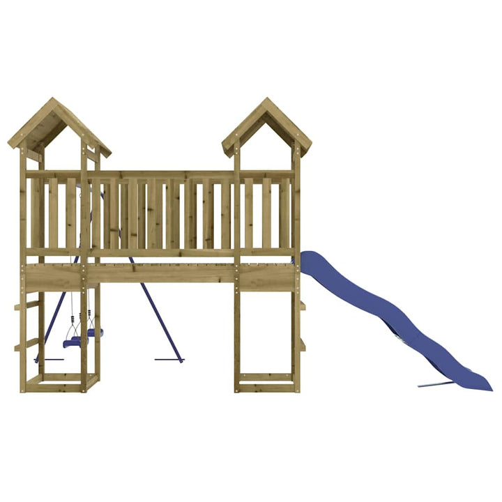 Set De Joacă Pentru Exterior, Lemn De Pin Impregnat