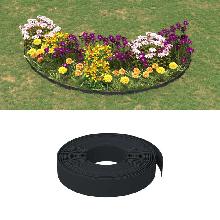 Borduri De Grădină, 5 Buc, , 10 M 20 Cm, Polietilenă