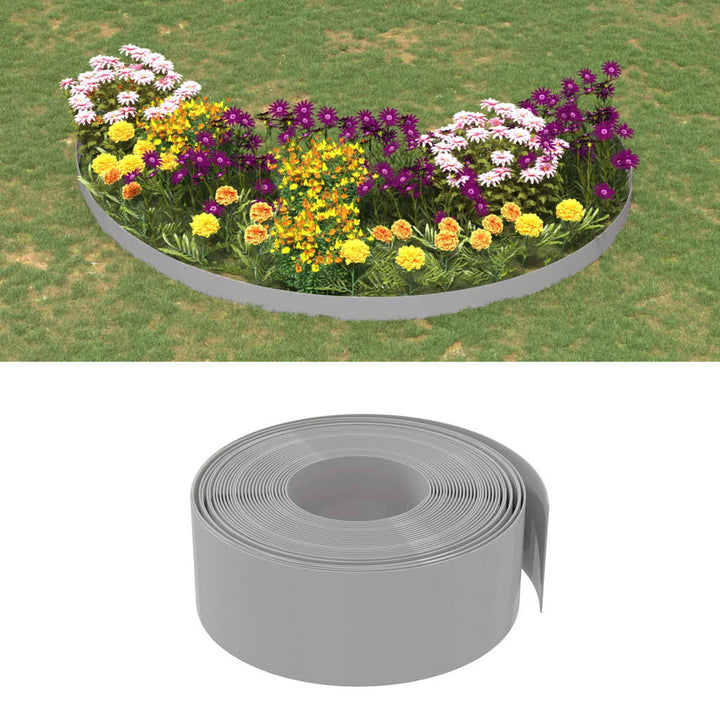 Borduri De Grădină, 5 Buc, , 10 M 20 Cm, Polietilenă