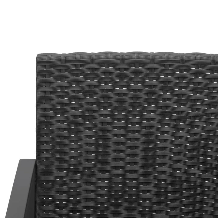 Set Mobilier De Grădină Cu Perne, 3 Piese, , Pp Ratan