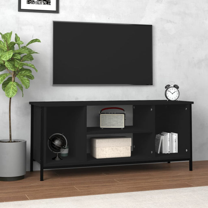 Comodă Tv, Gri Sonoma, 102X35X45 Cm, Lemn Prelucrat