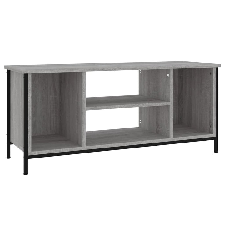 Comodă Tv, Gri Sonoma, 102X35X45 Cm, Lemn Prelucrat