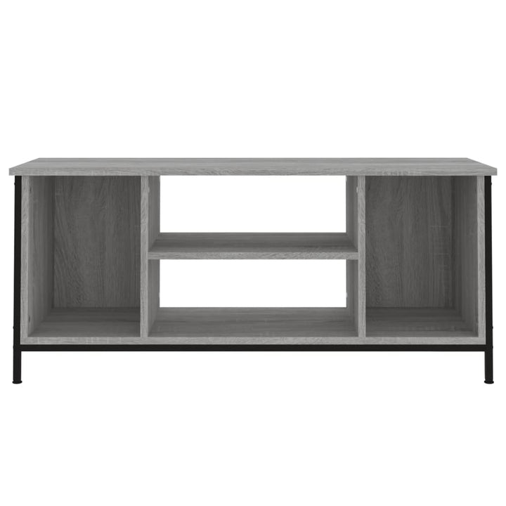 Comodă Tv, Gri Sonoma, 102X35X45 Cm, Lemn Prelucrat