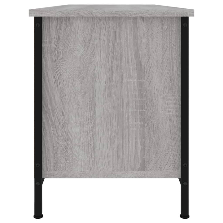 Comodă Tv, Gri Sonoma, 102X35X45 Cm, Lemn Prelucrat