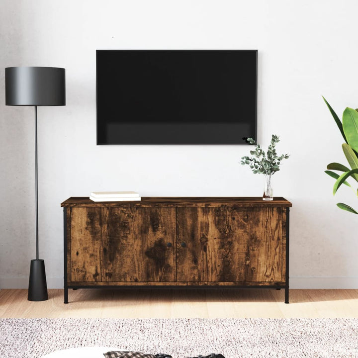 Comodă Tv Cu Uși, , 60X35X45 Cm, Lemn Prelucrat