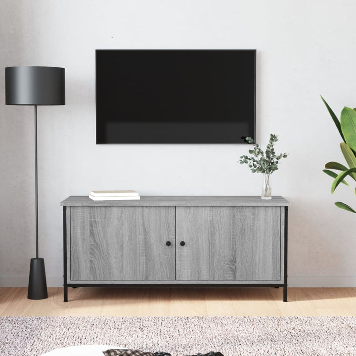 Comodă Tv Cu Uși, , 60X35X45 Cm, Lemn Prelucrat