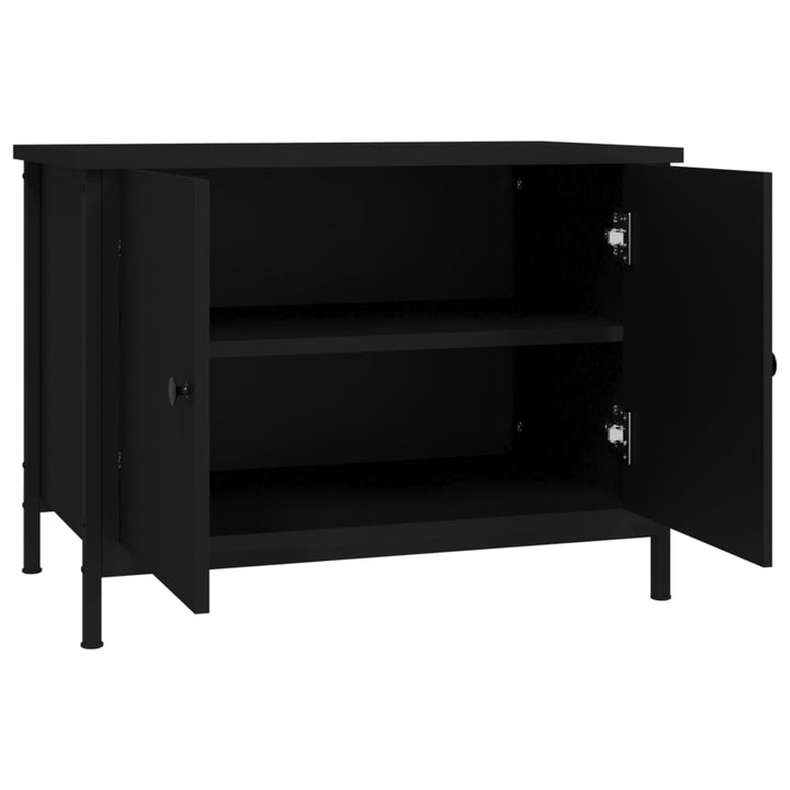 Comodă Tv Cu Uși, , 60X35X45 Cm, Lemn Prelucrat