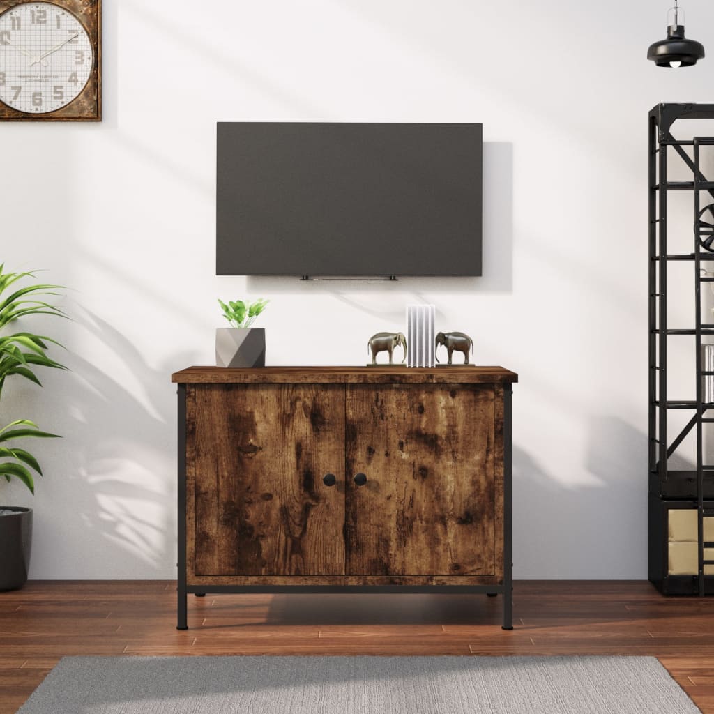 Comodă Tv Cu Uși, , 60X35X45 Cm, Lemn Prelucrat