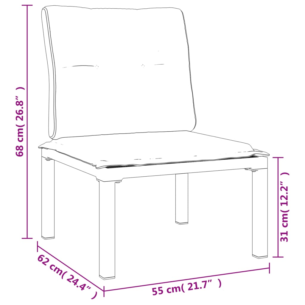 Set Mobilier De Grădină, 4 Piese, Negru Și Gri, Poliratan