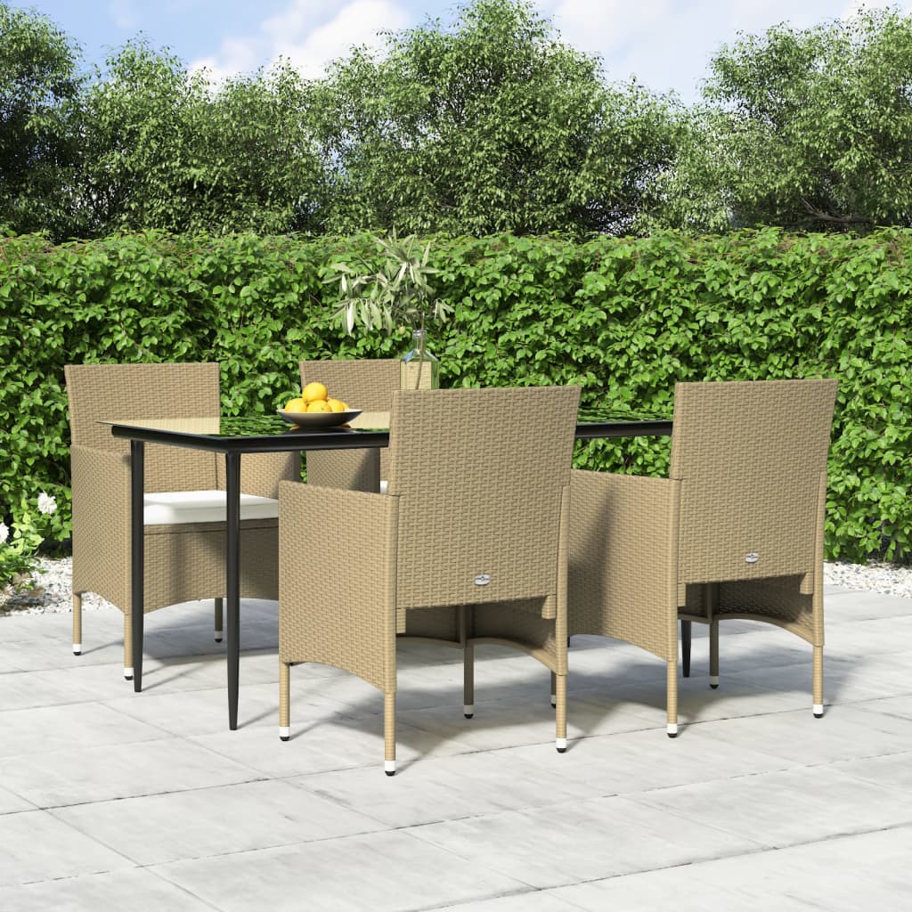 Set Mobilier De Grădină Cu Perne, 3 Piese,
