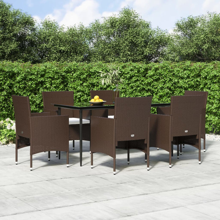 Set Mobilier De Grădină Cu Perne, 3 Piese,