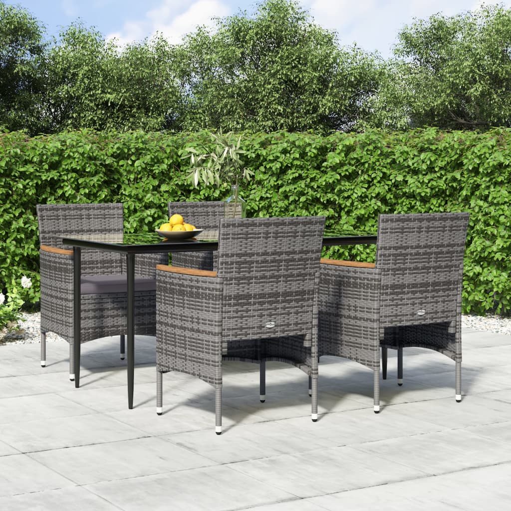 Set Mobilier De Grădină, Cu Perne, 3 Piese,