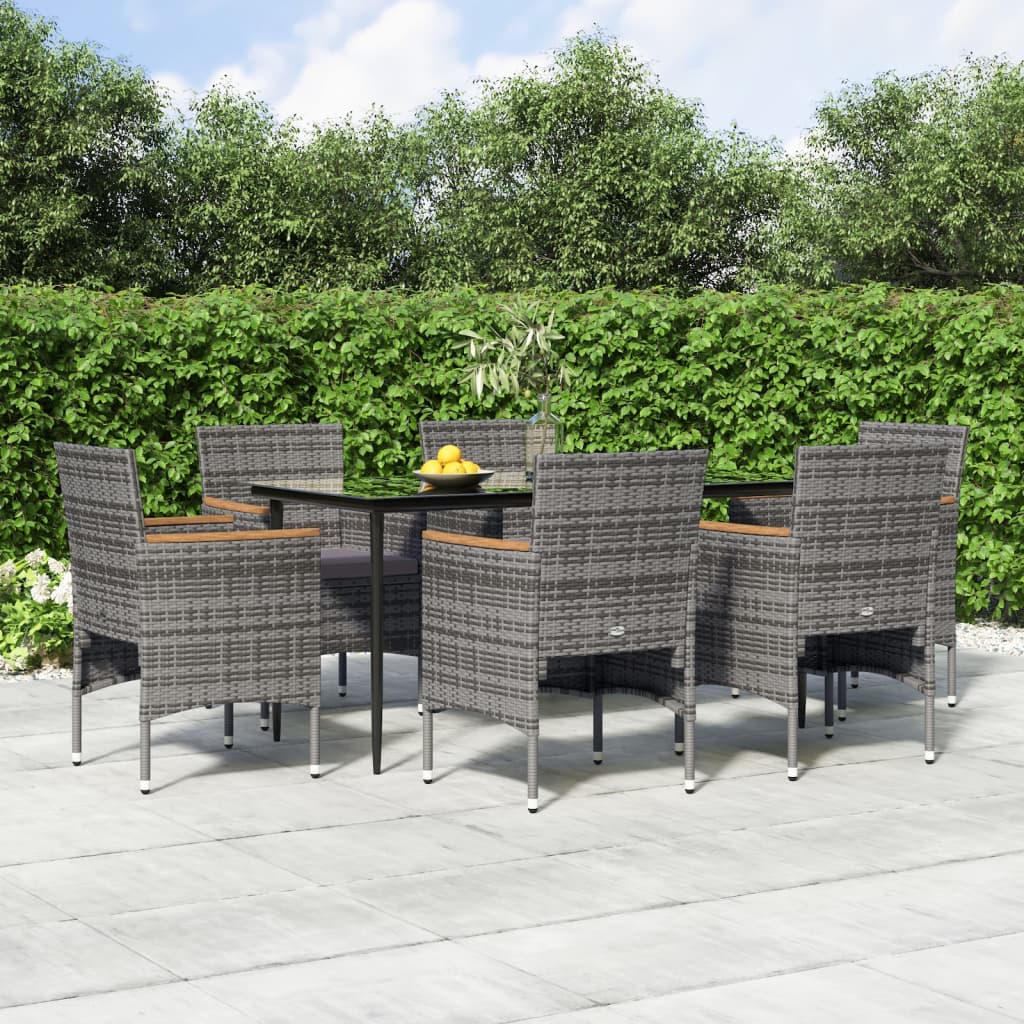 Set Mobilier De Grădină, Cu Perne, 3 Piese,