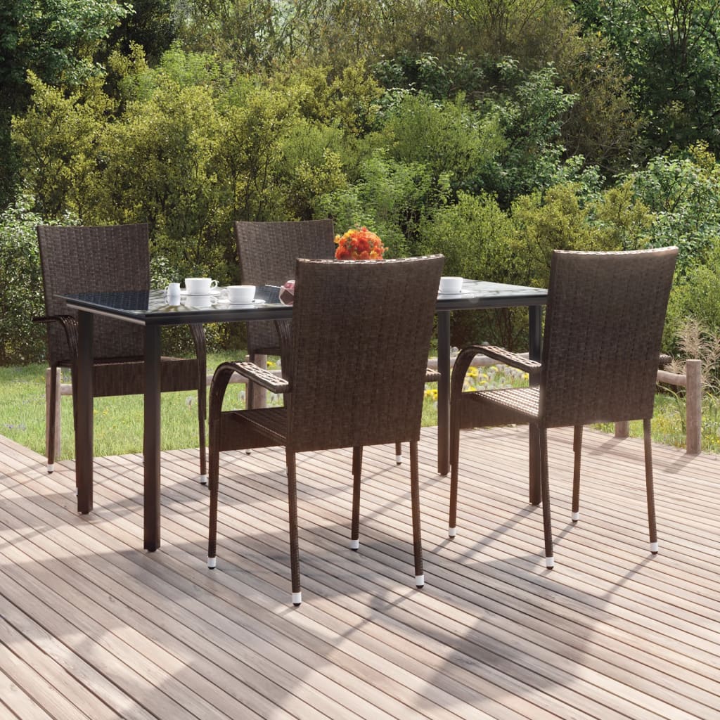 Set Mobilier De Grădină, 5 Piese,