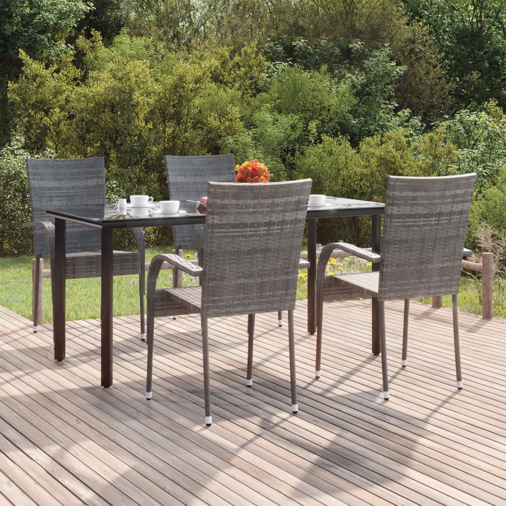 Set Mobilier De Grădină, 5 Piese,