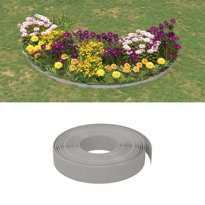 Borduri De Grădină, 5 Buc, , 10 M 20 Cm, Polietilenă