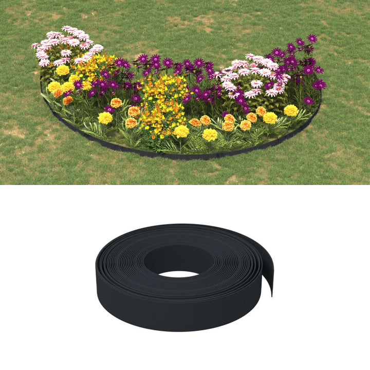 Borduri De Grădină, 5 Buc, , 10 M 20 Cm, Polietilenă