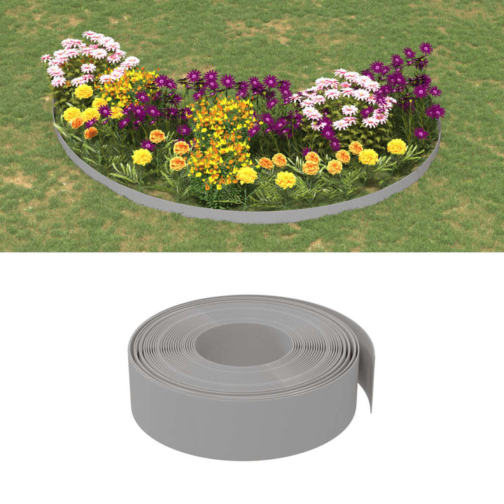 Borduri De Grădină, 5 Buc, , 10 M 20 Cm, Polietilenă
