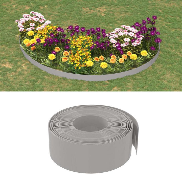 Borduri De Grădină, 5 Buc, , 10 M 20 Cm, Polietilenă