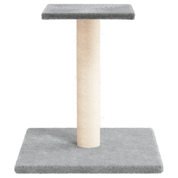 Stâlp De Zgâriat Pentru Pisici Cu Platformă, , 38 Cm