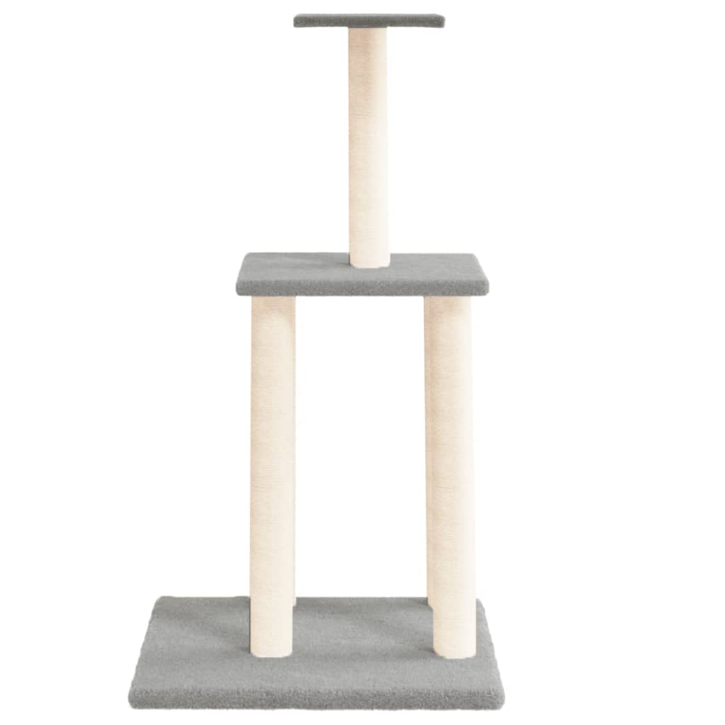 Ansamblu Pisici, Stâlpi Din Funie Sisal, , 85,5 Cm