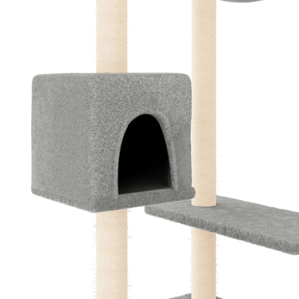 Ansamblu De Pisici Cu Stâlpi De Zgâriat, , 82 Cm