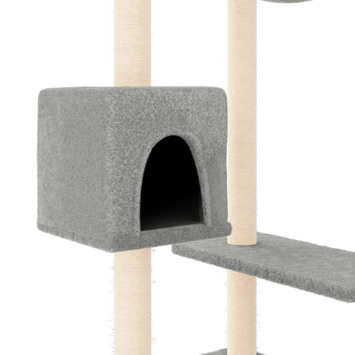 Ansamblu De Pisici Cu Stâlpi De Zgâriat, , 82 Cm