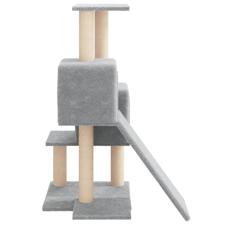 Ansamblu De Pisici, Stâlpi Din Funie Sisal, , 82 Cm