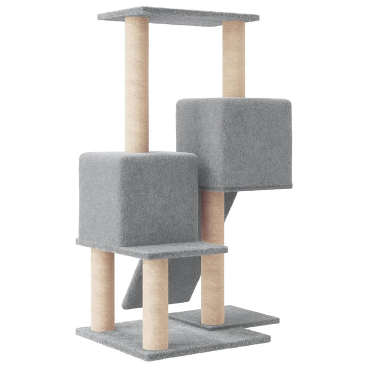 Ansamblu De Pisici, Stâlpi Din Funie Sisal, , 82 Cm