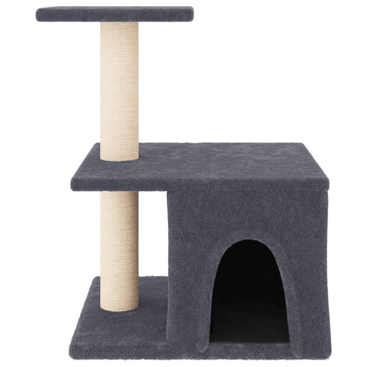 Ansamblu Pisici Cu Stâlpi Din Funie Sisal, , 48 Cm