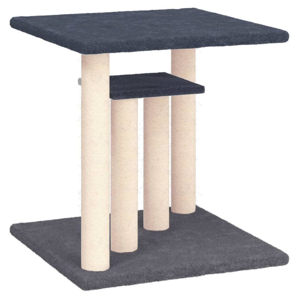 Stâlpi De Zgâriat Pentru Pisici Cu Platforme, , 50 Cm