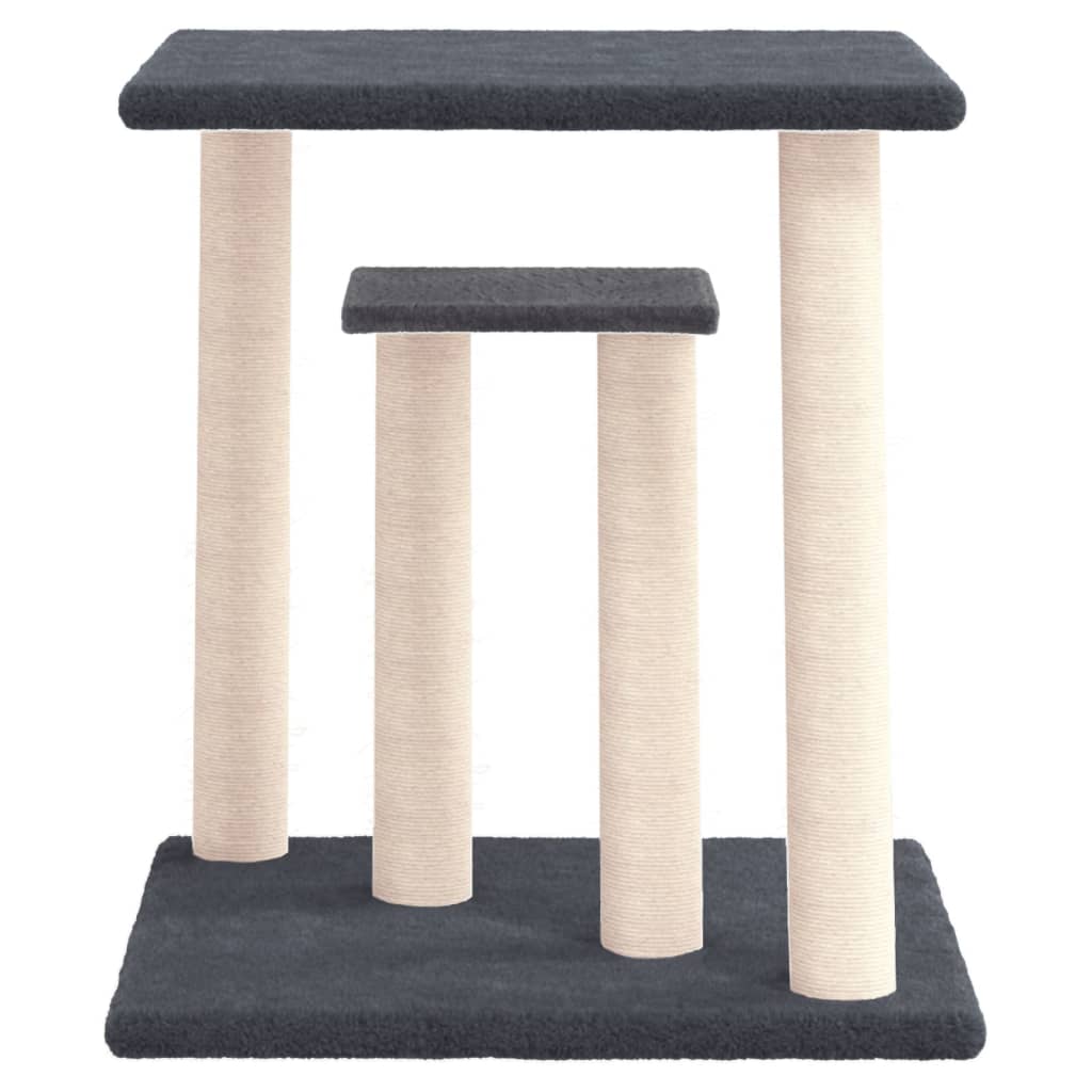 Stâlpi De Zgâriat Pentru Pisici Cu Platforme, , 50 Cm
