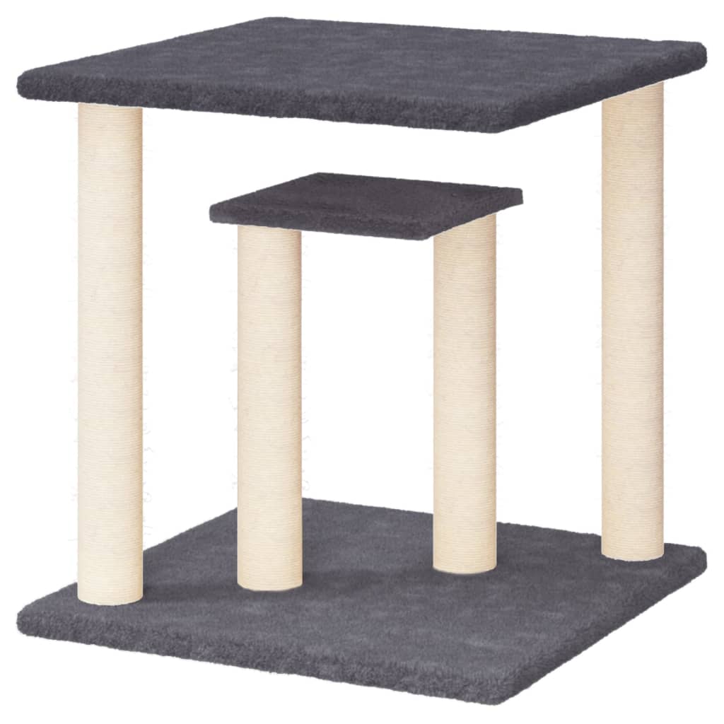 Stâlpi De Zgâriat Pentru Pisici Cu Platforme, , 50 Cm