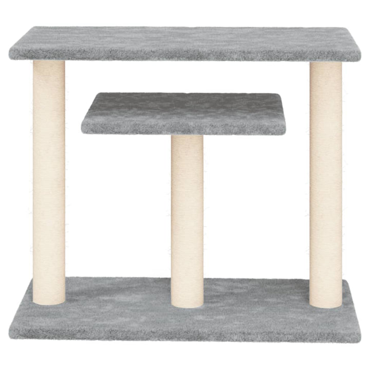 Stâlpi Zgâriat Pentru Pisici Cu Platforme, 62,5 Cm
