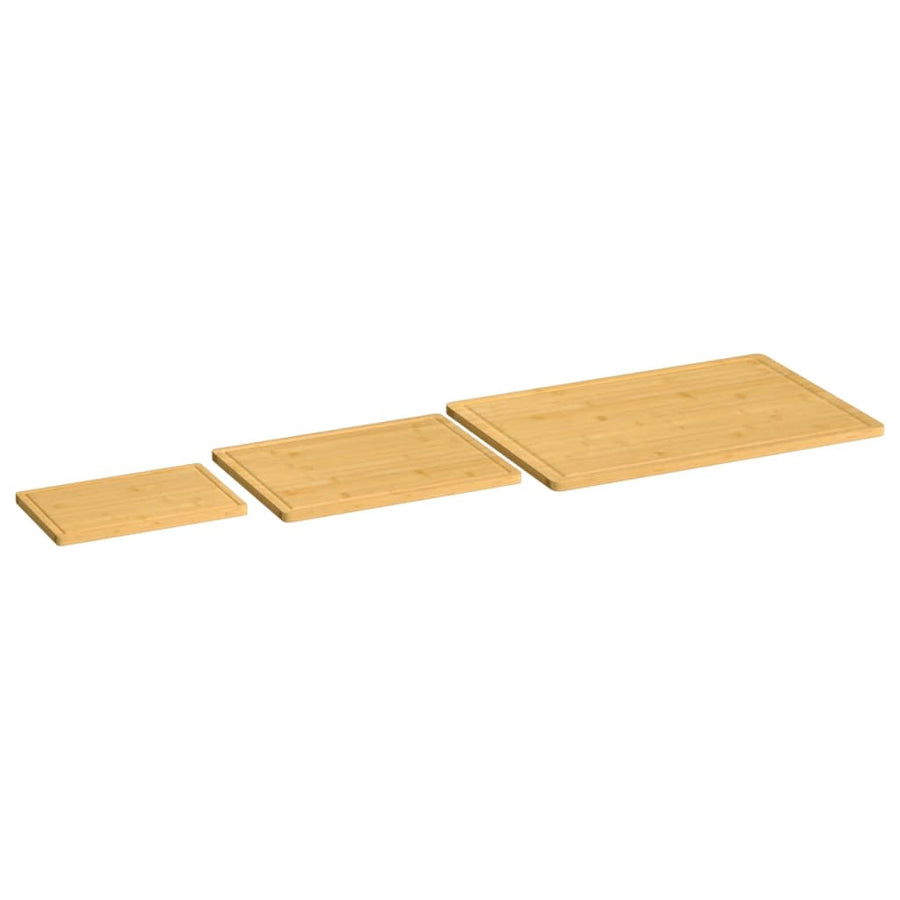 Set De Tocătoare, 3 Piese, Bambus