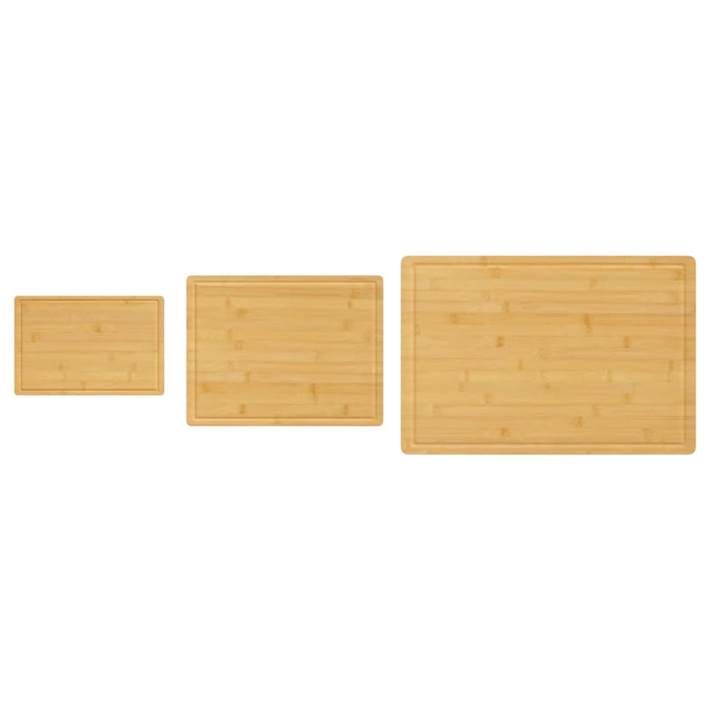 Set De Tocătoare, 3 Piese, Bambus