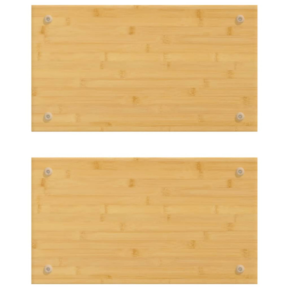 Protecții Pentru Aragaz, 2 Buc., 50X28X1,5 Cm, Bambus