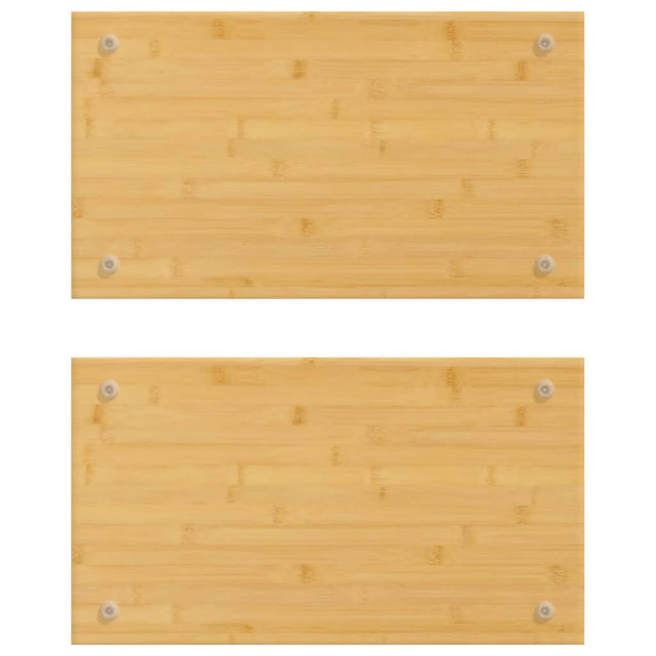 Protecții Pentru Aragaz, 2 Buc., 50X28X1,5 Cm, Bambus