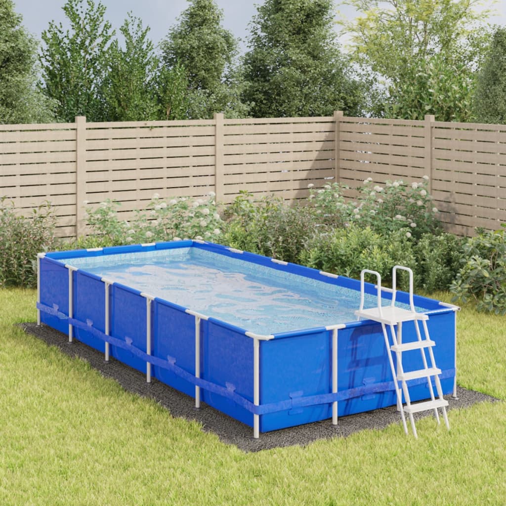 Acoperire Geotextil Piscină, Gri Deschis, , Poliester