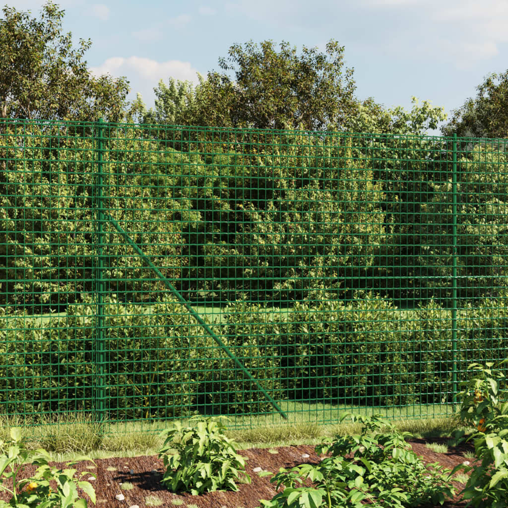 Gard Plasă De Sârmă Cu Bordură, , 0,8X25 M