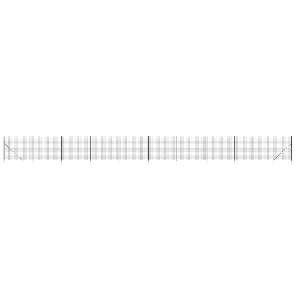 Gard Plasă De Sârmă Cu Țăruși De Fixare, , 1,8X25 M