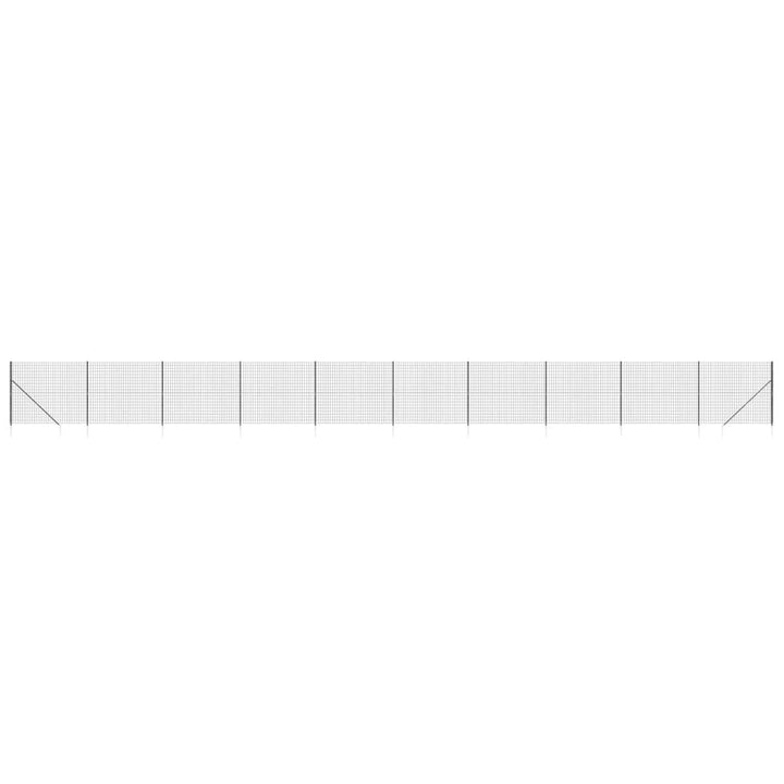 Gard Plasă De Sârmă Cu Țăruși De Fixare, , 1,8X25 M