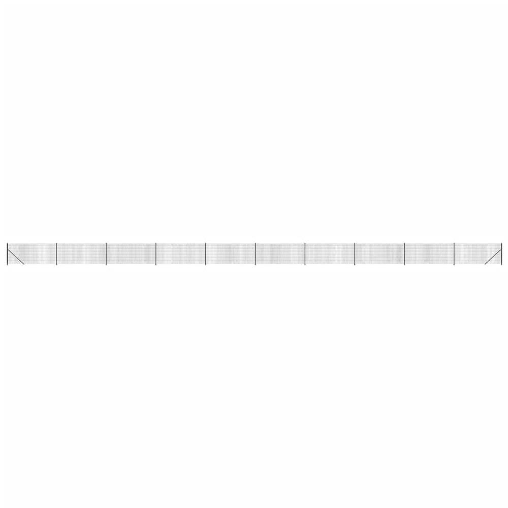Gard Plasă De Sârmă Cu Bordură, , 0,8X25 M