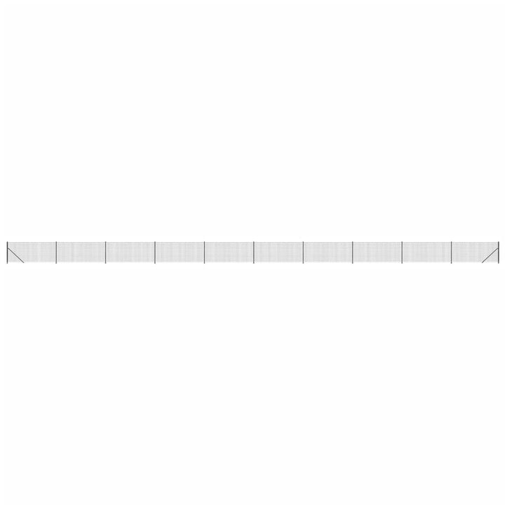 Gard Plasă De Sârmă Cu Bordură, , 0,8X25 M
