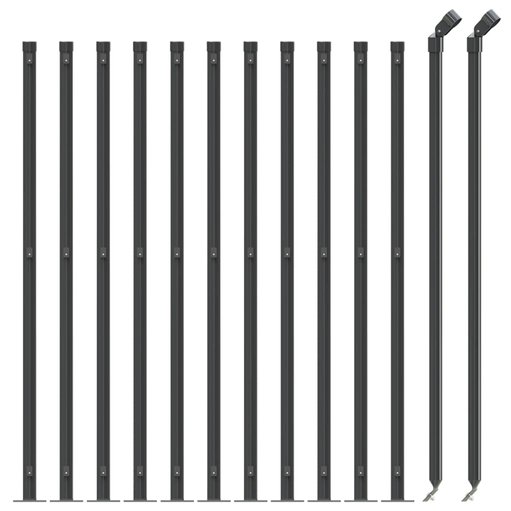 Gard Plasă De Sârmă Cu Bordură, , 0,8X25 M