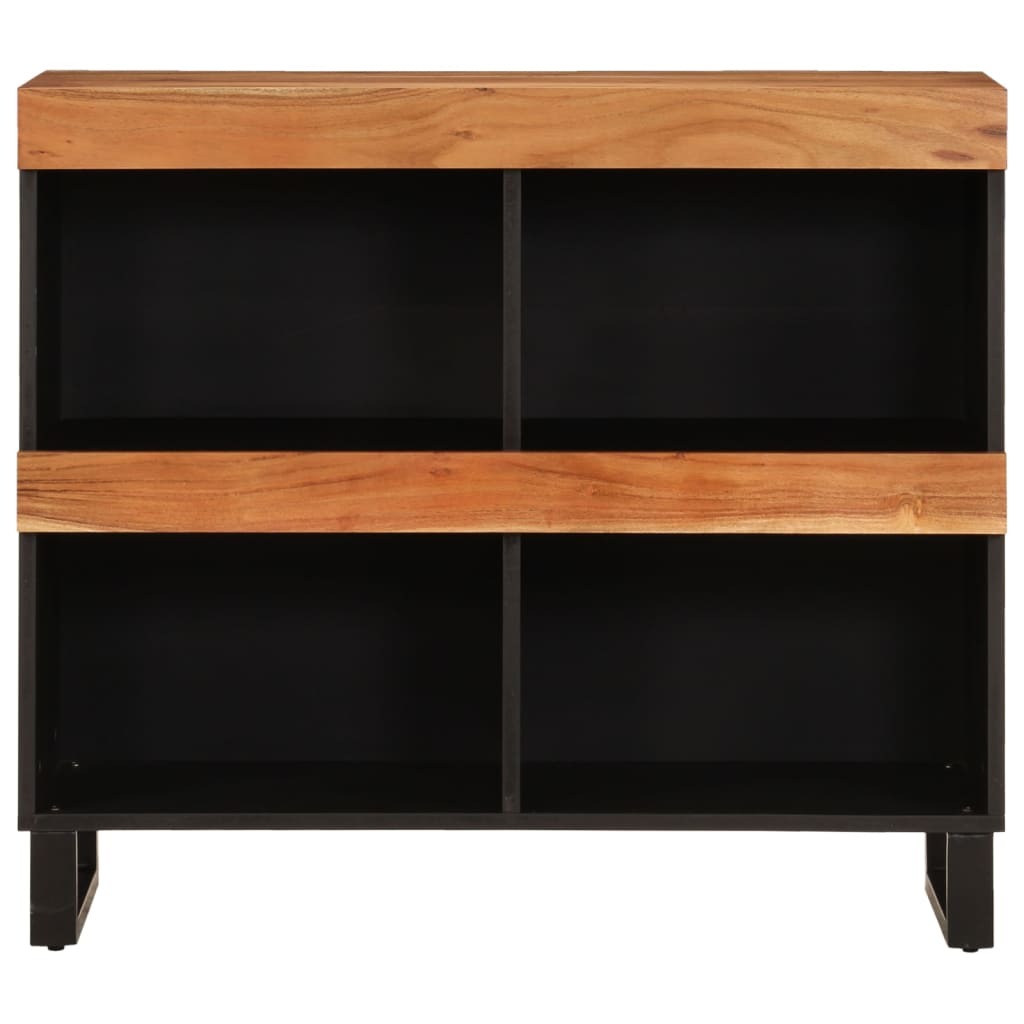 Dulap Lateral, 85X33X75 Cm Din Lemn Masiv De Acacia