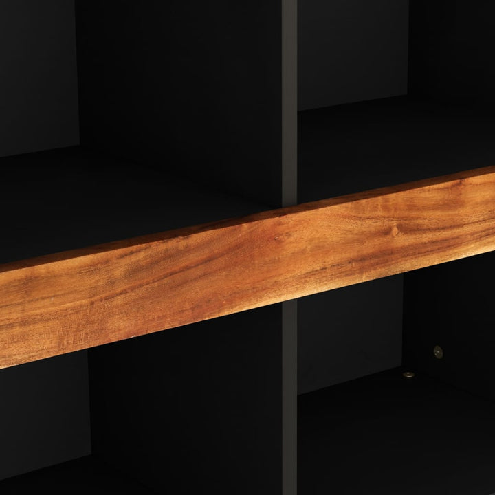 Dulap Lateral, 85X33X75 Cm Din Lemn Masiv De Acacia