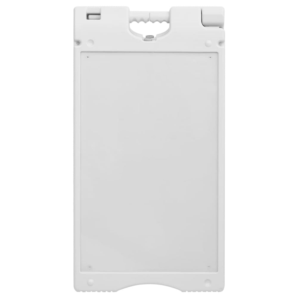Placă Indicatoare De Trotuar Cadru În A, , 45X7X84,5Cm, Hdpe