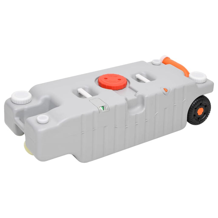 Rezervor De Apă Cu Roți Pentru Camping, Gri, 75 L